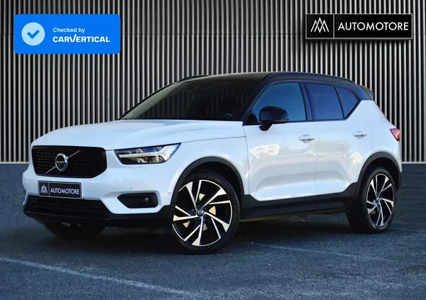 samochody osobowe Volvo XC 40 cena 124900 przebieg: 87000, rok produkcji 2018 z Szadek